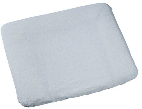 Odenwälder Wickelauflagenbezug Frottee-Bezug für Wickelauflage light silver