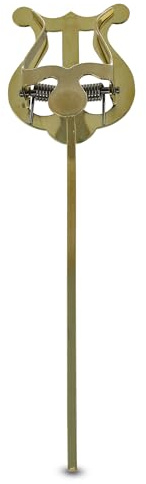 GEWA Marschnotställ - Mässing - Liten Lyra - 1 knapp - Skaftlängd 14cm