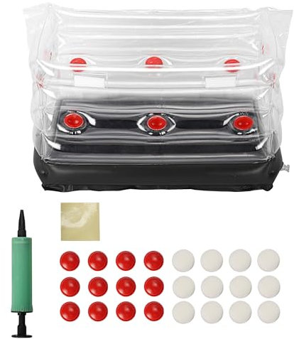 aleawol Kit monotube gonflable pour champignons avec 12 ports d'air et filtres - Échange d'air frais - Économisez vos sacs de culture