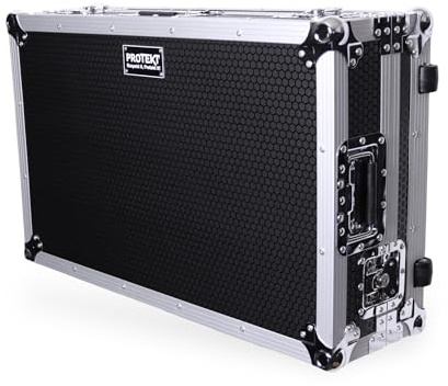 Protekt DDJ-REV5 Plus Series CSREV5W DJ Flight Case with Wheels and Laptop Shelf for Pioneer Controller