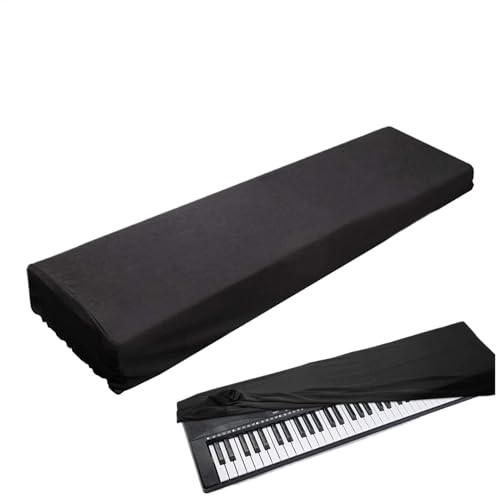 Protezione per tastiera, copertura antipolvere a 61 tasti, impermeabile, elastica, protezione antipolvere per pianoforte, antistatica, leggera e facile da riporre per musicisti, 1 pezzo