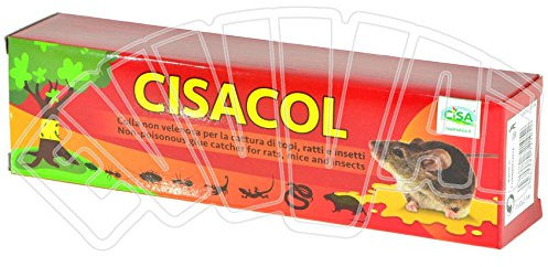 Colle topique 135 g pour souris rats serpents lucercles insectes.