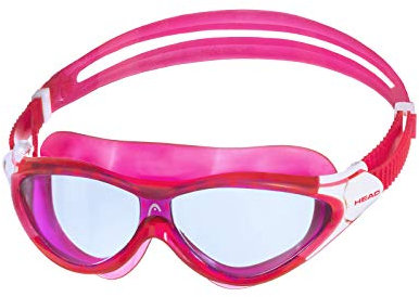 Head Rebel Jr. Schwimmbrille Schwimmmaske, Farbe:Magenta/Blue