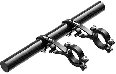 ROCKBROS Fahrrad Lenker Erweiterung 25cm, Extender Halterung Lenkerverlängerung für 20-32mm Lenkerdurchmesser, für GPS, Sport Kamera, Fahrradlicht, Smartphones