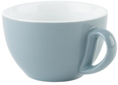 APS 16008 Taza de capuchino en color azul, diámetro de 10,5 cm, altura 6,5 cm, 300 ml