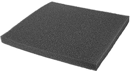DRESSOOS Schwamm Für Fischtanks Biochemisches Pad 50 X 50 X 2 cm Mittellochfiltration Geeignet Für Meerwasser Süßwasser Wasserpflanzentanks