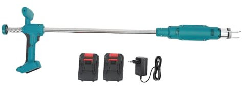 Pullor di Elettrica, Tecnologia di Diserbo a Spirale Motore Ad Alta Torsione, Maniglia Regolabile, Riduzione della Rigenerazione delle Infestanti all'85%, Batteria (Spina