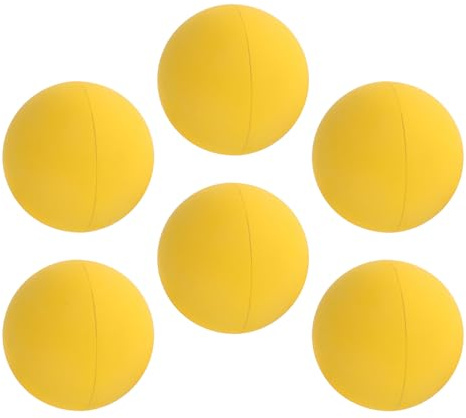 Alipis 6 Palline da Squash in Gomma Rimbalzante per Allenamento Professionale Palla Rimbalzante Deformabile per Set di Palle da Racquetball Sicure e Resistenti per Giochi Indoor e