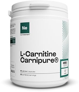 Nutrimuscle - Carnitina Carnipure® - 400 g - 2.900 mg per dose - Bruciagrassi - Produzione di energia - Qualità brevettata - Forma biodisponibile: L-carnitina L-tartrato - Vegano