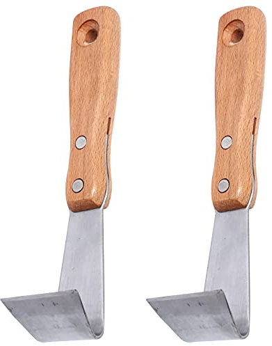 YARNOW 2Pcs Riss Weeder Rinde Spud Entrindung Entfernung Werkzeug Terrasse Messer Spalt Jäten Manuelle Weeder Rasen Hof Gartenarbeit Werkzeug