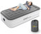 Cosi Home® Single Sized Air Bed - Premium Single Inflatable Mattress With a Built-in Electric Pump, Integrated Raised Pillow and Storage Bag