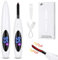 LOPHE Wimpernzange Beheizbar, Elektrische Wimpernzange Wimpernbürste, 10s Schnelles Aufheizen Wimpern Curler Anti-Verbrennung, USB-Wimpernzange mit 3 Temperaturmodi für alle Wimpern(Weiß)
