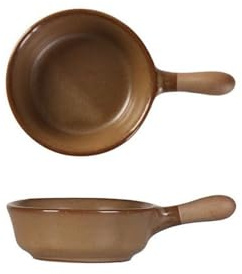 Zhaoj24-05 Platos de Aperitivos Dispensador de Salsas, vinagre de Soja, condimentos y Especias con asa de cerámica antiescaldaduras