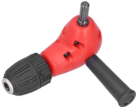 90 e Trapano ad angolo retto A, attacco per estensione piega ad angolo retto con mandrino a 3 griffe, utensile per punzonatura affidabile per elettrici e pneumatici, con