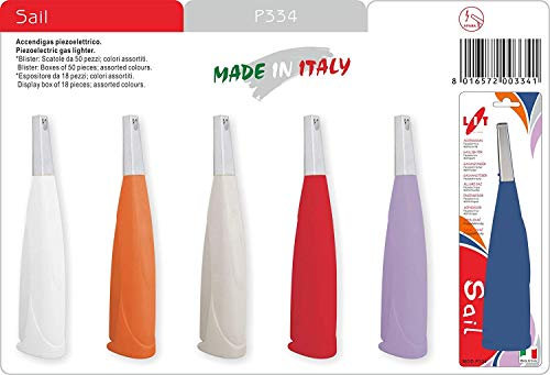 Lit Sail, Accendigas Piezoelettrico Da Cucina, Colori Assorititi, 1 Pezzo