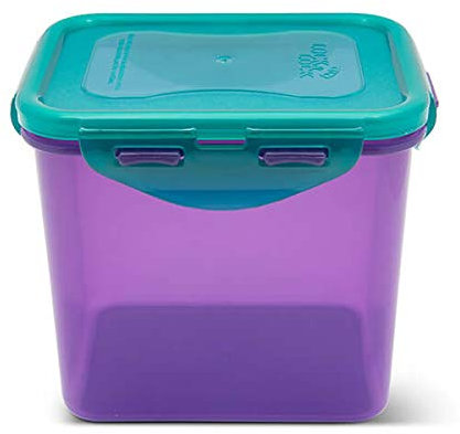 LocknLock Eco Food Containers with Lids - Rectangular 850ml, Airtight, Watertight, BPA Free & Dishwasher Safe, Random