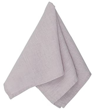 GreenGate - Serviette, Stoffserviette - Calluna - Leinen - Farbe: Dusty Purple/lila - 40 x 40 cm