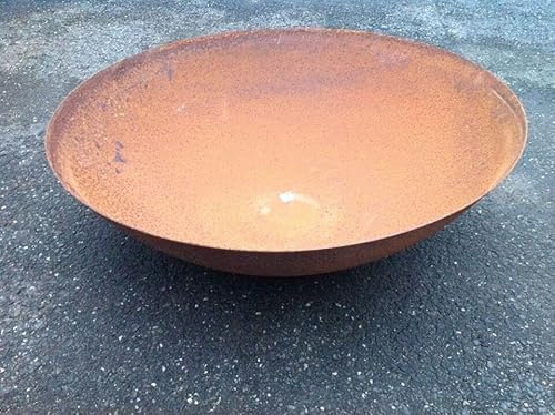 Braciere da giardino, in ruggine, 70 cm, 2 mm, 18 cm