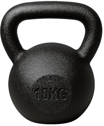 Cast Iron Kettlebell Weight Exercise Home Fitness Workout Multi Gym 4-20kg | Kettlebell Adjustable/Cast Iron/Protective Base Solid Smooth for Strength Training, Home Gym (4, Kilograms)