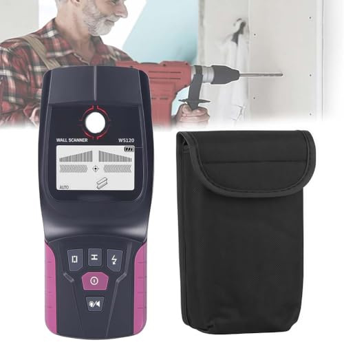 Rilevatore di perni da parete per rilevare metallo, legno, cavi CA, fili in tensione e tubi dell'acqua in PVC, ideale per elettricisti e progetti di miglioramento della casa