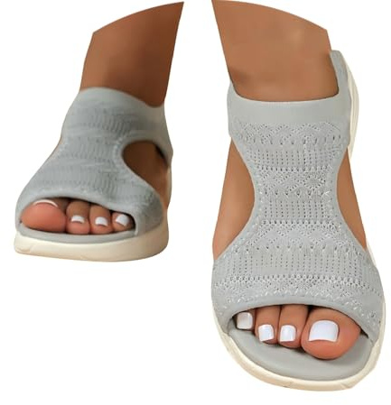 Sandales Femme Été Chaussures Ete Femme Sandale Orthopédique Sandales Ouvertes Chaussure Confort Sandals Sandalette Été Marche Sport