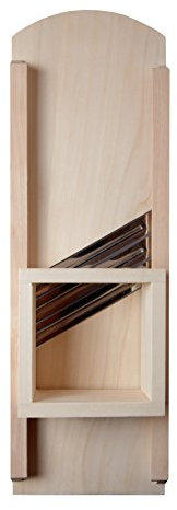 K&K Mandoline Classic 3 mètres, le peuplier, l'acier inoxydable, 24 x 60 cm