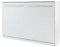 Mirjan24 Schrankbett Concept Pro II Horizontal, Wandklappbett inkl. Lattenrost, Bettschrank, Wandbett, Schrank mit integriertem Klappbett, Funktionsbett (120x200 cm, Weiß)