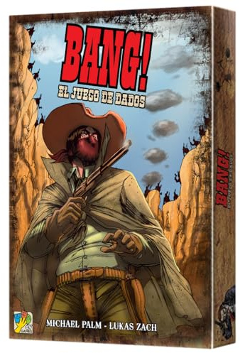 dV Giochi | Bang! El Juego de dados | Juego en el Salvaje Oeste para Adultos y Niños | A Partir de 8 Años | De 3 a 8 Jugadores | 15 Minutos por Partida | Español