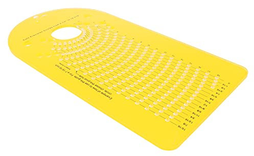 Plantilla de corte circular, modelo de plantilla circular, plantilla de corte, enrutador de madera con ranura universal, fresadora, fresadora de madera, guía circular