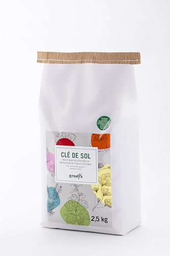 BioTonyx – Engrais De Matières Organiques Nobles – CLE DE SOL – Booster Naturel De Culture & Précurseur d'Humus – Fabriqué en France & UAB - Sac de 2,5Kg