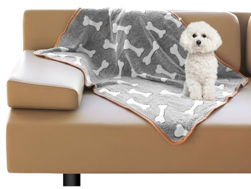 SRIZIAN 1 Pièces Couverture pour Chien, 104x76cm Couverture pour Animaux de Compagnie pour Petit Chien Moyen Chat