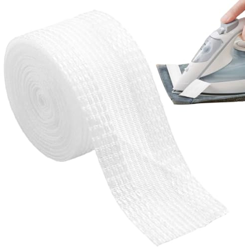 10m Cinta Termoadhesiva para Dobladillos, Autoadhesiva Cinta para Dobladillos Termoadhesiva, sin Costuras Cinta para Pegar Los Bajos de Pantalon, Cinta de Dobladillo para Pantalones, Faldas, Cortinas
