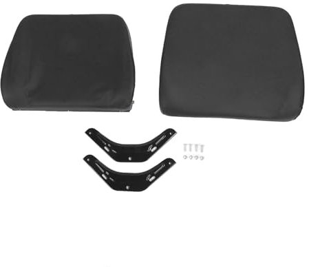 Sedile del carrello elevatore con binari a doppia diapositiva piega verso il basso in pelle como in PVC per caricatore di skid cuoio dumper telehandler backhoe scavatore dozer