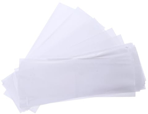 Alipis 200 feuilles Papier de Teinture Capillaire Transparent Résistant et Isolant pour Coloration et Mèches Salon Coiffure Professionnel