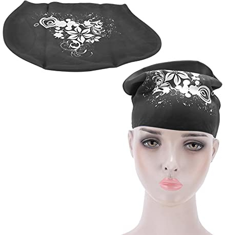 Gorro de natación a Prueba de Agua, impresión Silicona Especial Largo y Corto para Damas, Gorro baño para Piscina, Sombrero, Surf en la Playa, Adultos, protección oídos, Regalos