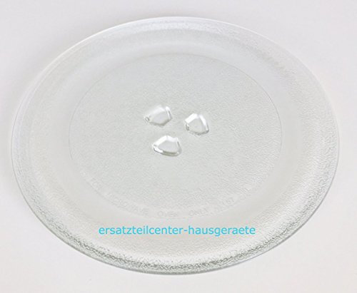 Mikrowelle Drehteller UNI DU = 245 mm / 24.5 cm/Mikrowellenteller/Glasteller für Mikrowelle/Ersatzteller/Ersatz-Drehteller
