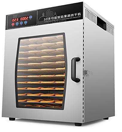 ZYFA Food Dehydrator-Raw Food & Jerky Fruit Dehydrator,Preserve Food,with 0~99 Hours Timer (12 Trays),Dryer for, Herb, Meat, Beef, Fruit and To Dry Vegetables