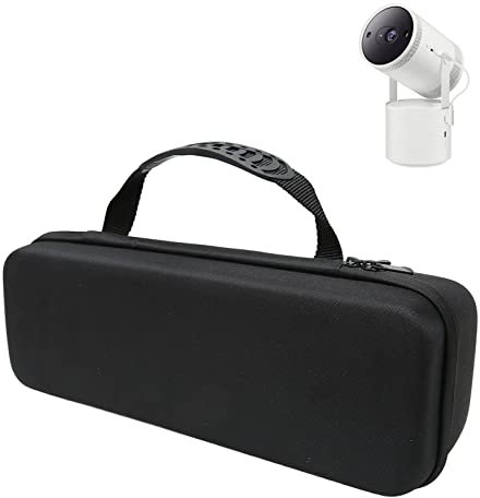 VBESTLIFE Projektor-Tragetasche für The Freestyle, Tragbare Hart-Eva-Aufbewahrungstasche, Passend für den Freestyle 30-Zoll- Bis 100-Zoll-Projektor