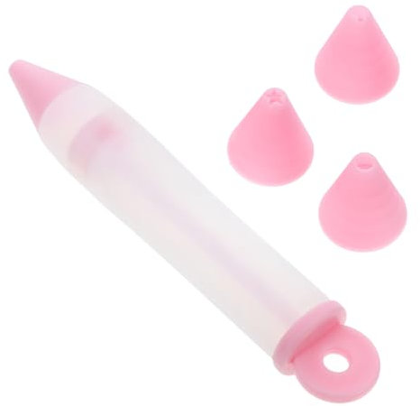 CONGARTENO 1 Set Di Penne Per Decorare Torte Kit Di Penne in Silicone Per Scrivere Dolci Per Cuocere Biscotti E Decorare Torte