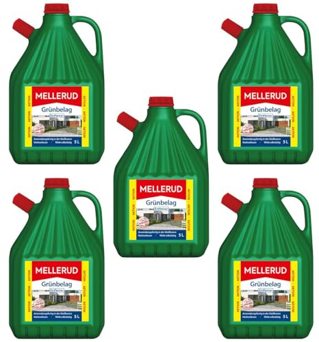 5 x Grünbelagentferner 5 Liter Flora Sparpaket