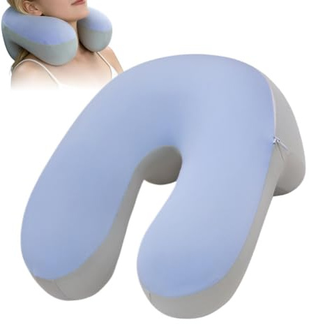 Flygplan Nacke Memory Foam Avtagbar och Tvättbar