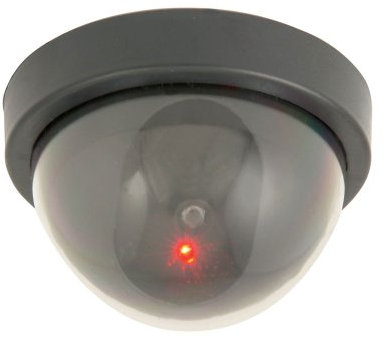 Mercury Videoüberwachung CCTV Decken Montage Attrappe Sicherheits Kamera Mit Blink LED