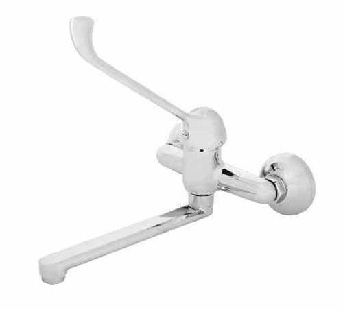 Mezclador de enema de bañera con elevador y pico giratorio extendido, discapacitados, movilidad