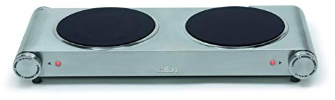 Salton Cooktop - Infrared Portable Double