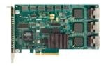LSI 3ware 9650SE PCI Express x8 3Gbit/s controlado RAID - Controlador RAID (Serial ATA II, PCI Express x8, Altura media (perfil bajo), 0, 1, 5, 6, 10, 50, JBOD, 512 MB, DDR2)
