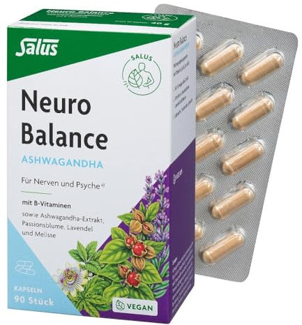 Neuro Balance Ashwagandha Kapseln Salus 90 stk