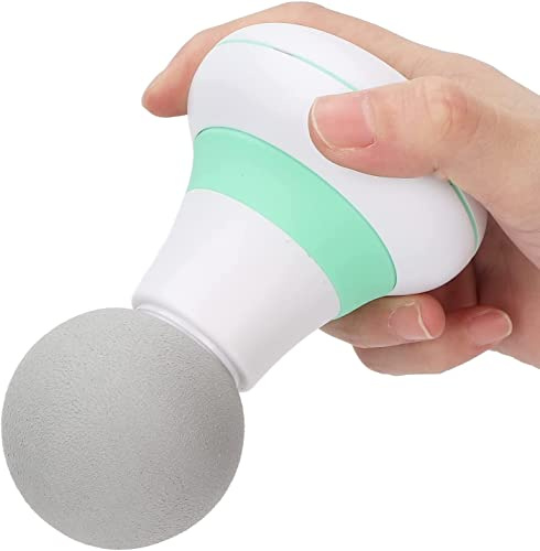 Mini Massage Gun, Portable Mini Massager with 6 Speed Vibration (Green) | USB Charging Electric Handheld Personal Massager, Deep Tissue Muscle Massager Fascia Gun for Relaxation Muscles Pain Relief