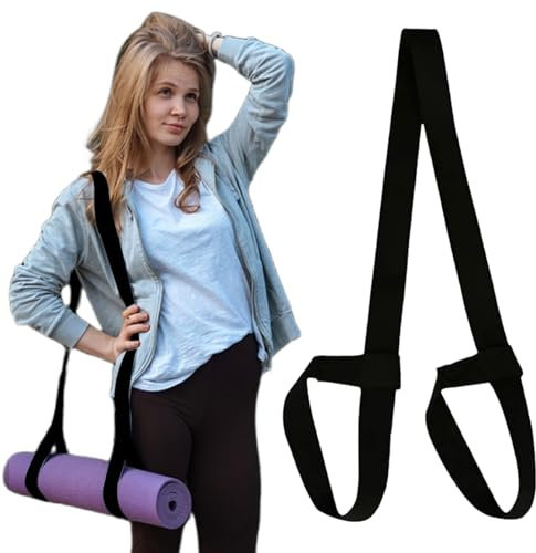 KLLJ Sangle Tapis,Sangle de Tapis de Yoga,Yoga Sangles de Transport, Yoga Mat Carry Strap, Yoga Mat Strap,pour Pilates Sport Exercices Fitness