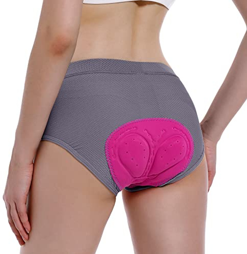 MEETWEE Pantaloncini da Ciclismo Donna Pantaloncini Ciclismo Donna Pantaloni Bici Donna Sportivi Schiuma 3D Altamente Elastica Asciugatura Rapida per MTB Mutande Bicicletta
