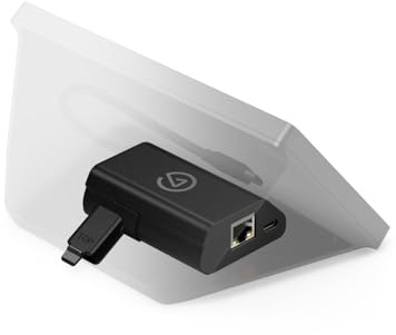 Elgato Network Dock for Stream Deck – Wired Ethernet Adapter, PoE or USB Powered, Easy On-Device Setup, Mounts to Desk, Wall, or SDXL Stand, for Studio, Broadcast, Events